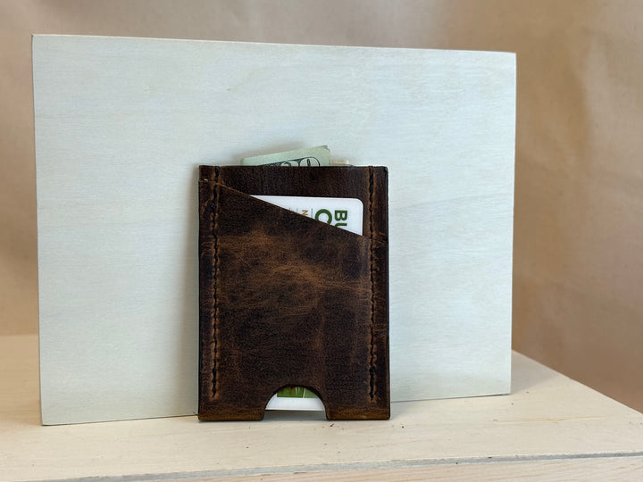 Make Your Own Leather Card Wallet hosted by Shining Rock Goods