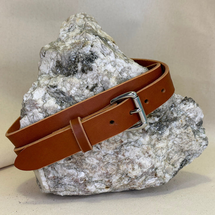 Handmade London Tan Leather Belt