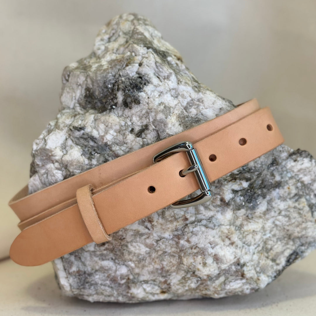 Handmade Veg Tan Leather Belt